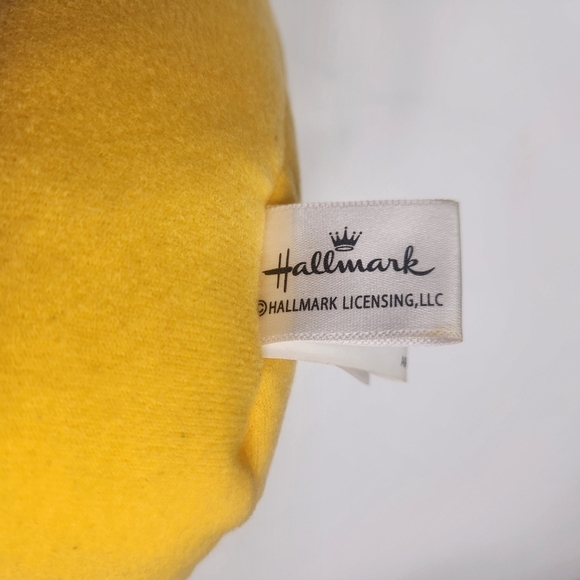 Hallmark Zip Pouch Plush Pizza Slice Carrying Case 7" Storage Bag Purse Plushie - Picture 5 of 9